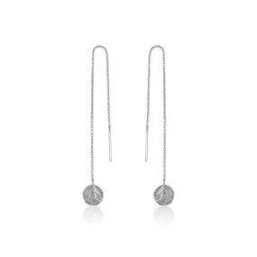 Ania Haie Deus Threader Earrings - Silver