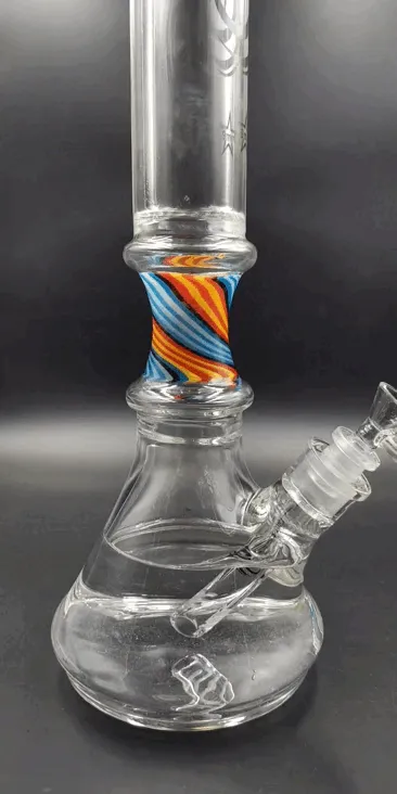 17.5 Genie 9mm Curved Tube Beaker Bong