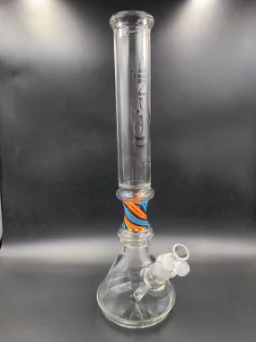 17.5 Genie 9mm Curved Tube Beaker Bong