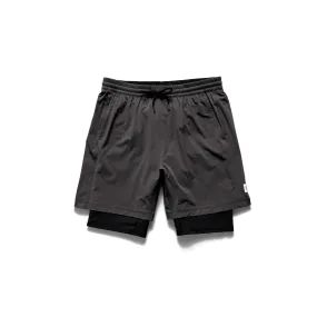 4-Way Stretch Nylon Combo Training Short 7"