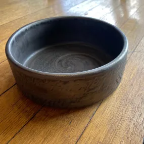 6 Bronze Cylinder Bowl in Kelp by Alice Goldsmith