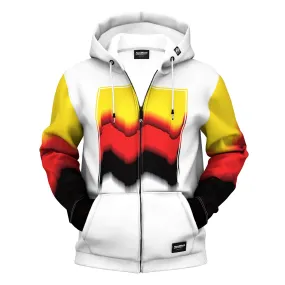 Abstract Art. Zip Up Hoodie