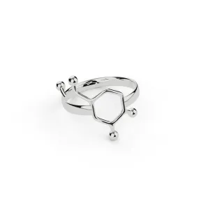 adrenaline ring | silver