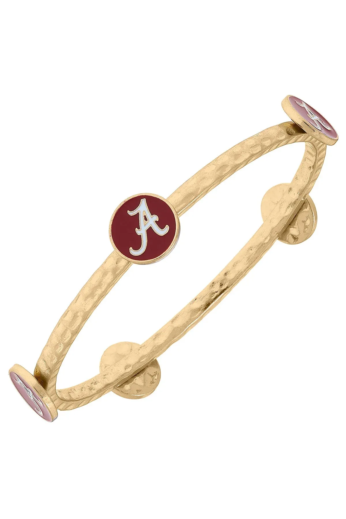 Alabama Crimson Tide Enamel Bangle in Crimson