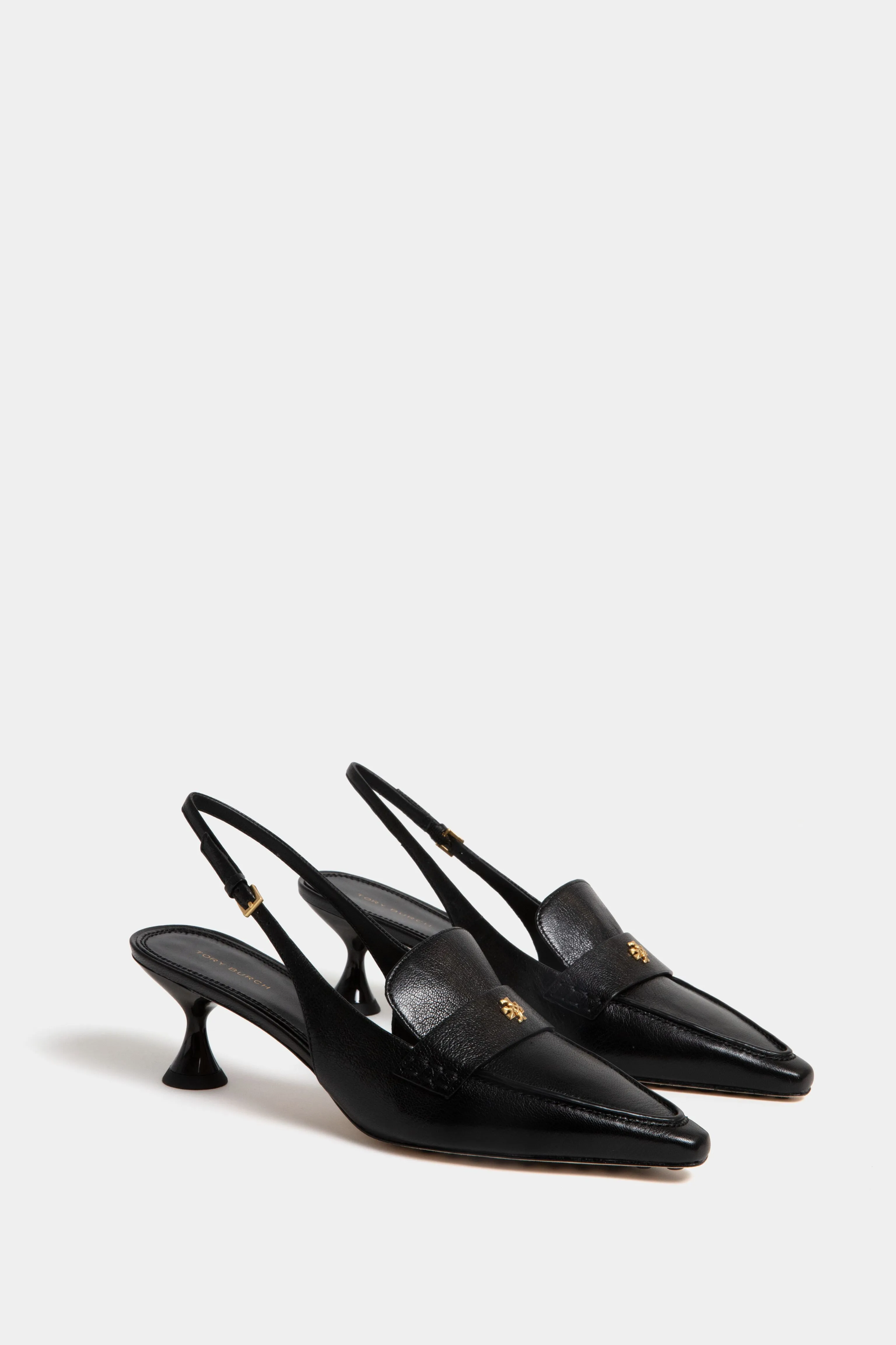 Black Ballet Pointed Slingback