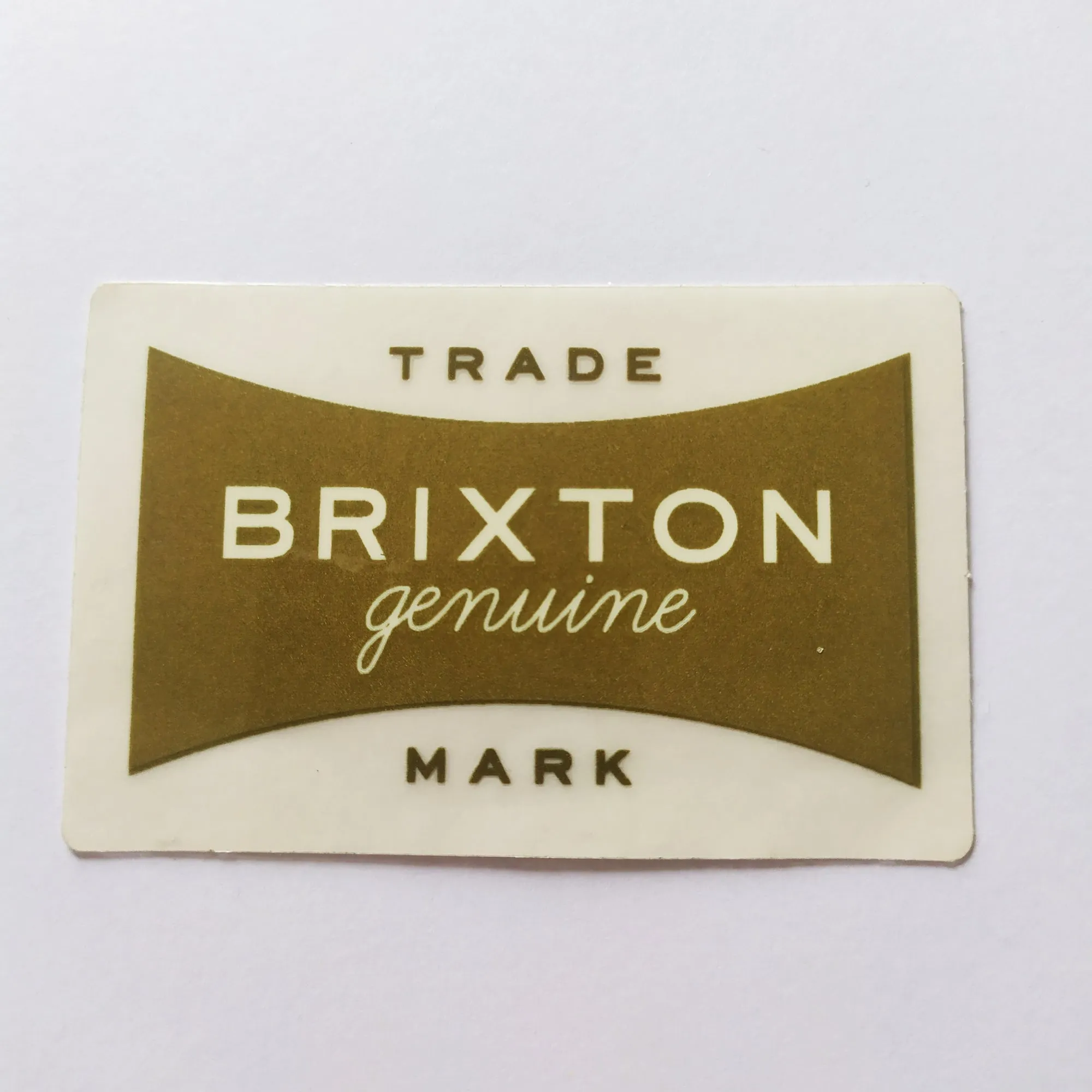 Brixton Clothing Skateboard Sticker