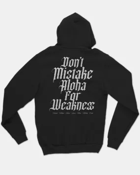 DMAFW GOTH Black Zip Hoodie