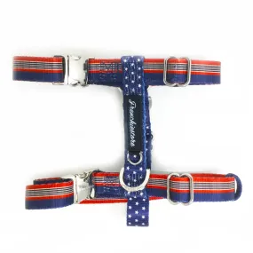 Frenchiestore Adjustable Pet Health Strap Harness | All American