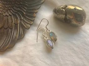 Labradorite Sabina Earrings - Marquise