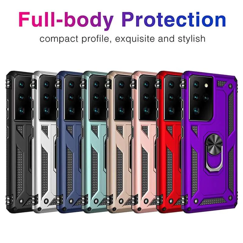 Luxury Armor Ring Bracket Phone Case For Samsung Galaxy