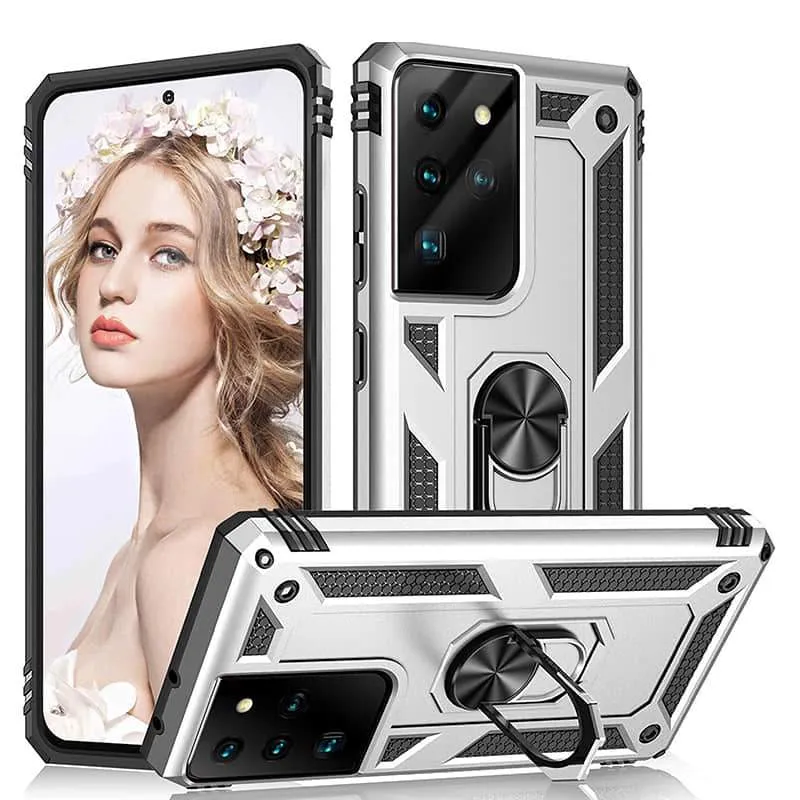 Luxury Armor Ring Bracket Phone Case For Samsung Galaxy