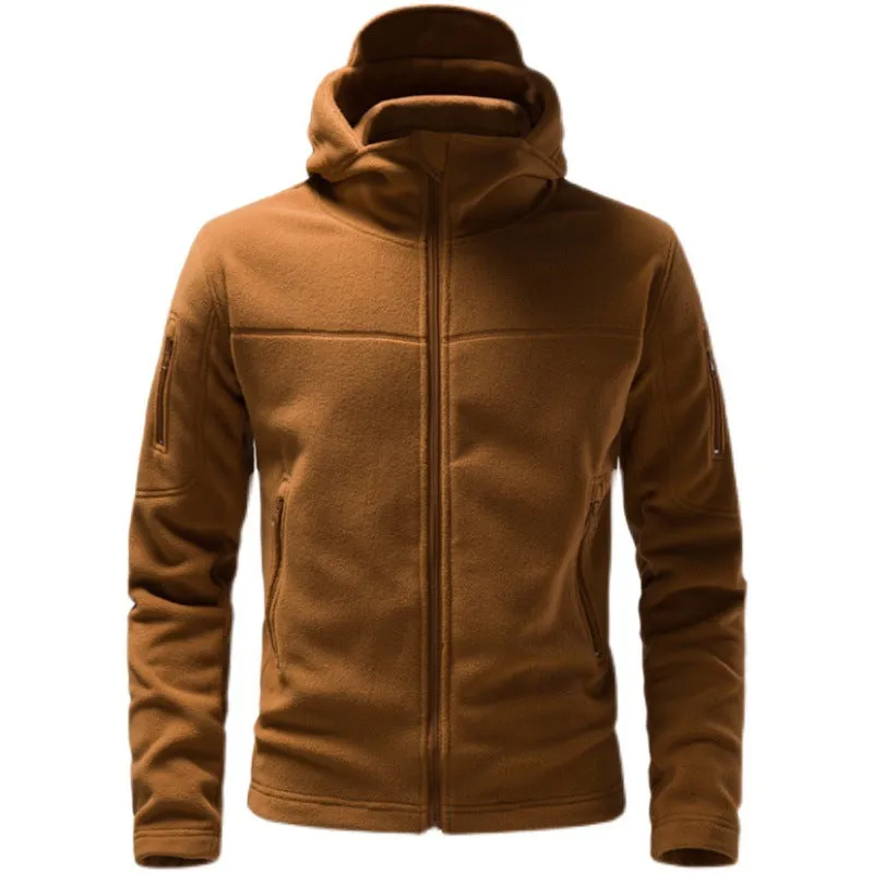 Outdoor Military Multi-Pocket Polar Fleece Men's Jacket