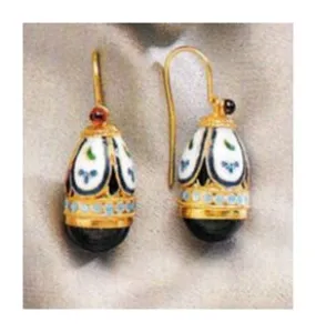 Princess Alexandra Garnet Earrings