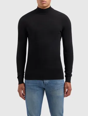 Pure Path Essential Knitwear Mockneck Sweater