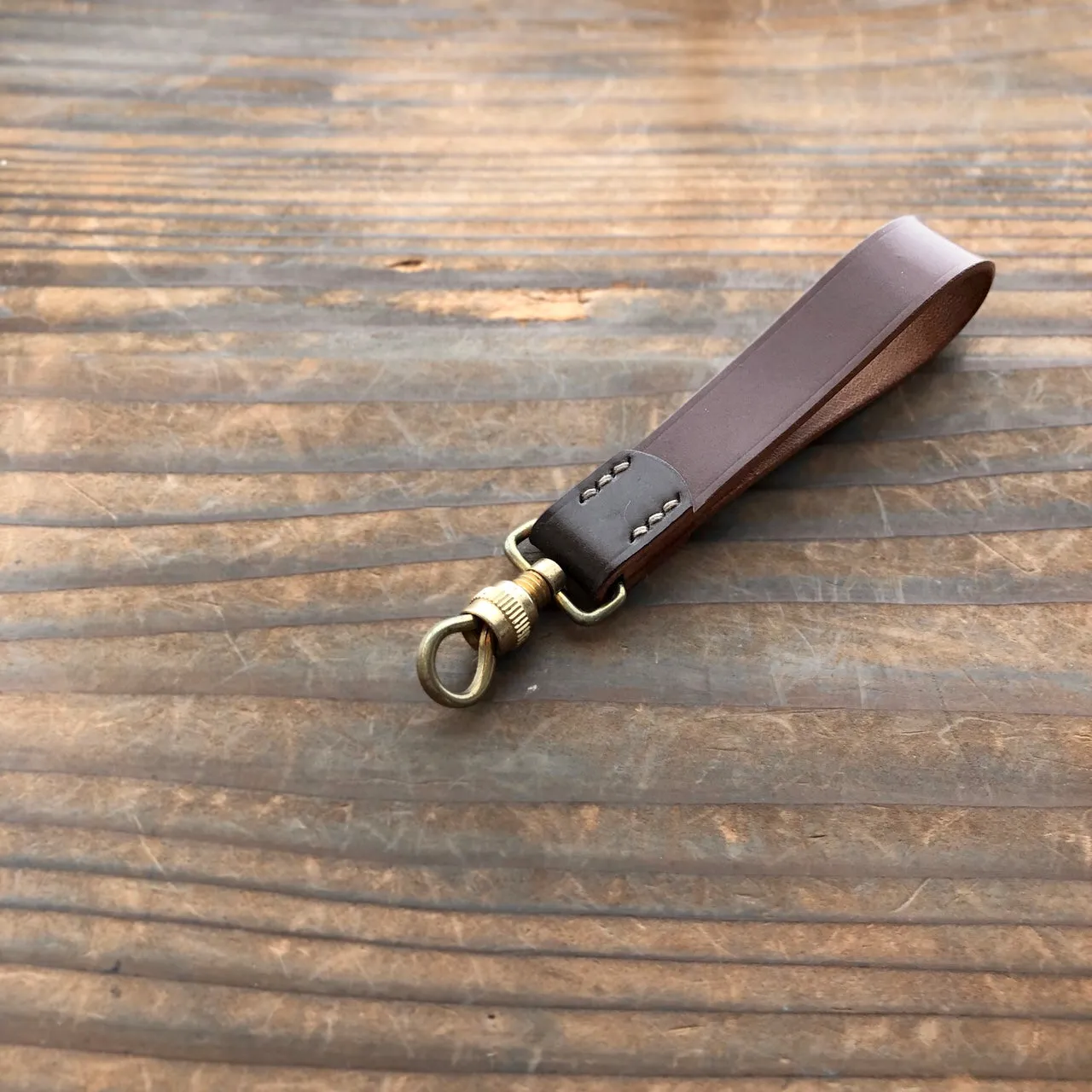 Shell Key Fob (Type C)【Horween】シェルコードバンのキーフォブ (C)