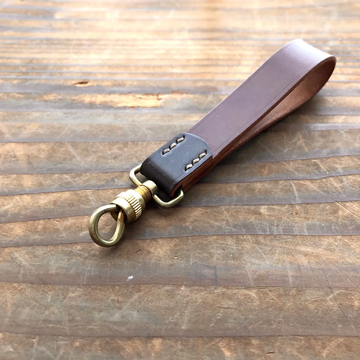 Shell Key Fob (Type C)【Horween】シェルコードバンのキーフォブ (C)